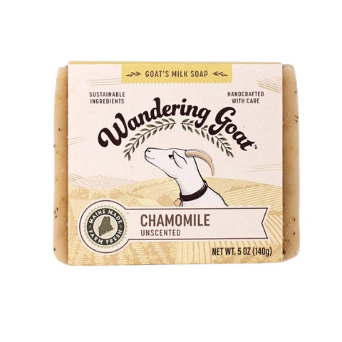 Chamomile Soap (Unscented) by Wandering Goat